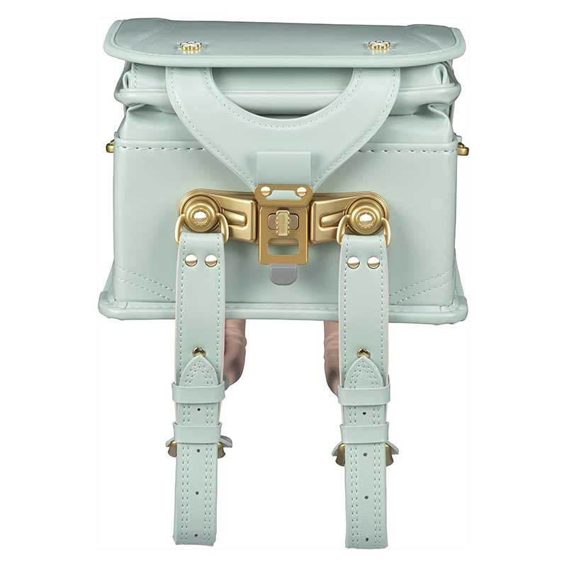 【3月1日販売開始】フィットちゃんランドセル フロル(ミント×ミント) 安ピカッタイプ＋楽ッション