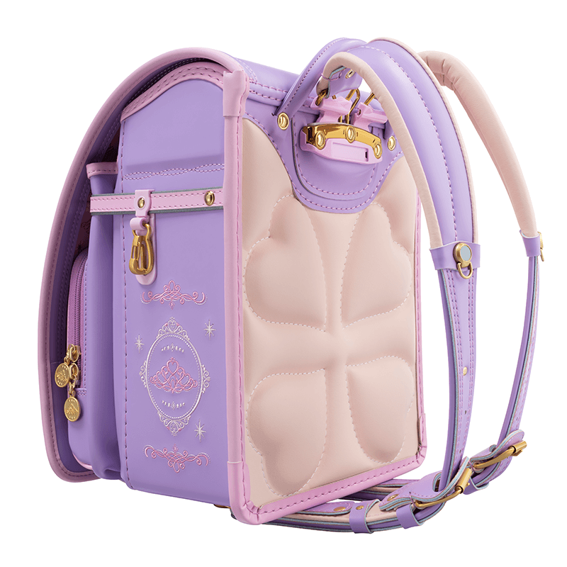 フィットちゃんランドセル あい・愛ティアラ ジュエリープリンセス(ラベンダー×ベビーピンク) 安ピカッタイプ＋楽ッション