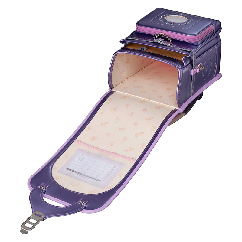 【3月1日販売開始】フィットちゃんランドセル リノル(パールラベンダー×ラベンダー) 安ピカッタイプ＋楽ッション