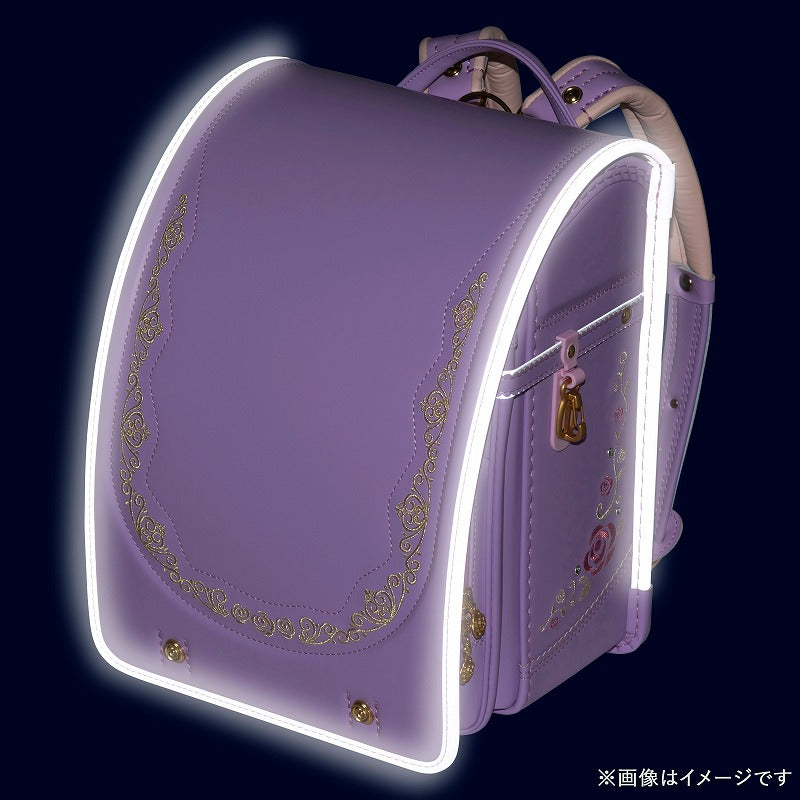 フィットちゃんランドセル ロイヤルローズ プルミエール (ラベンダー×ラベンダー) 安ピカッタイプ＋楽ッション