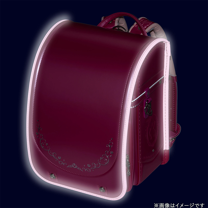 【3月1日販売開始】フィットちゃんランドセル リノル(パールピンク×ホットピンク) 安ピカッタイプ＋楽ッション