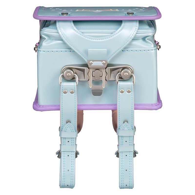 【軽量タイプ】フィットちゃんランドセル パステルガール (ミントグリーン×ラベンダー) 安ピカッタイプ＋楽ッション