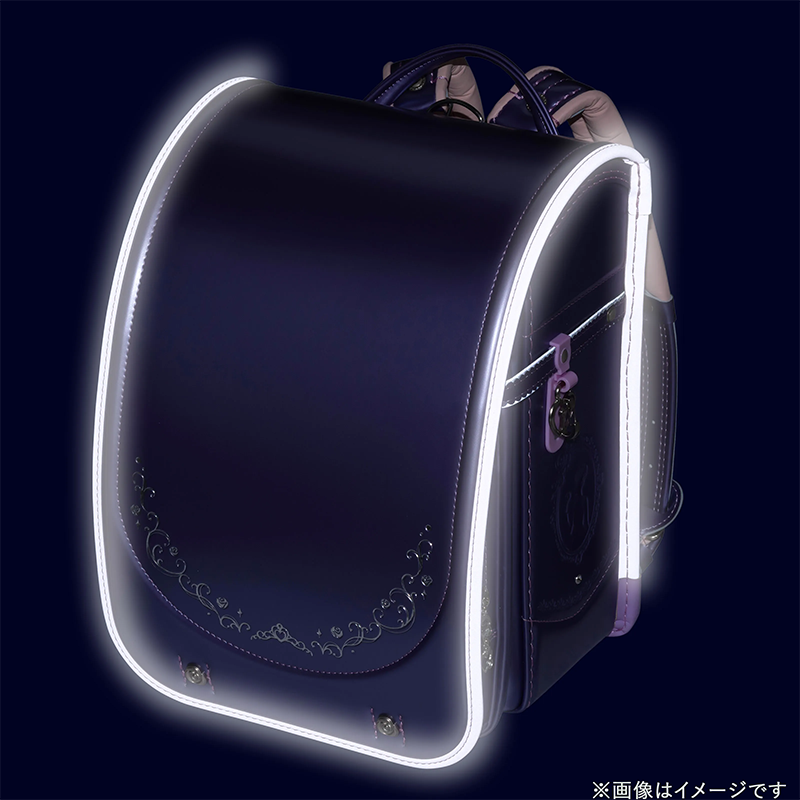【3月1日販売開始】フィットちゃんランドセル リノル(パールラベンダー×ラベンダー) 安ピカッタイプ＋楽ッション
