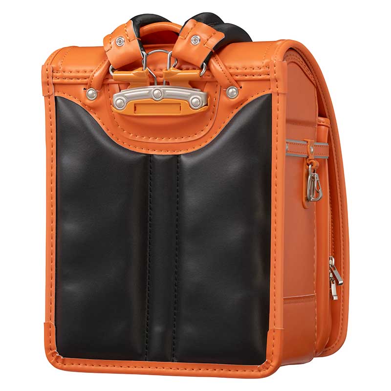 【3月1日販売開始】フィットちゃんランドセル タフボーイDX( オレンジ×オレンジ) 安ピカッタイプ＋楽ッション　