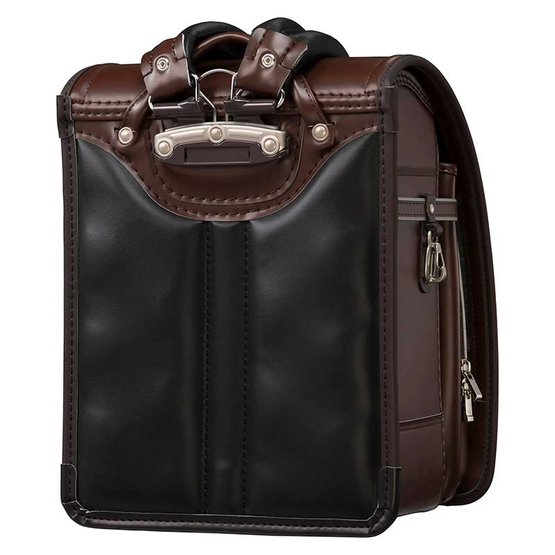 【3月1日販売開始】フィットちゃんランドセル タフボーイDX(ブラウン×チョコ) 安ピカッタイプ＋楽ッション　