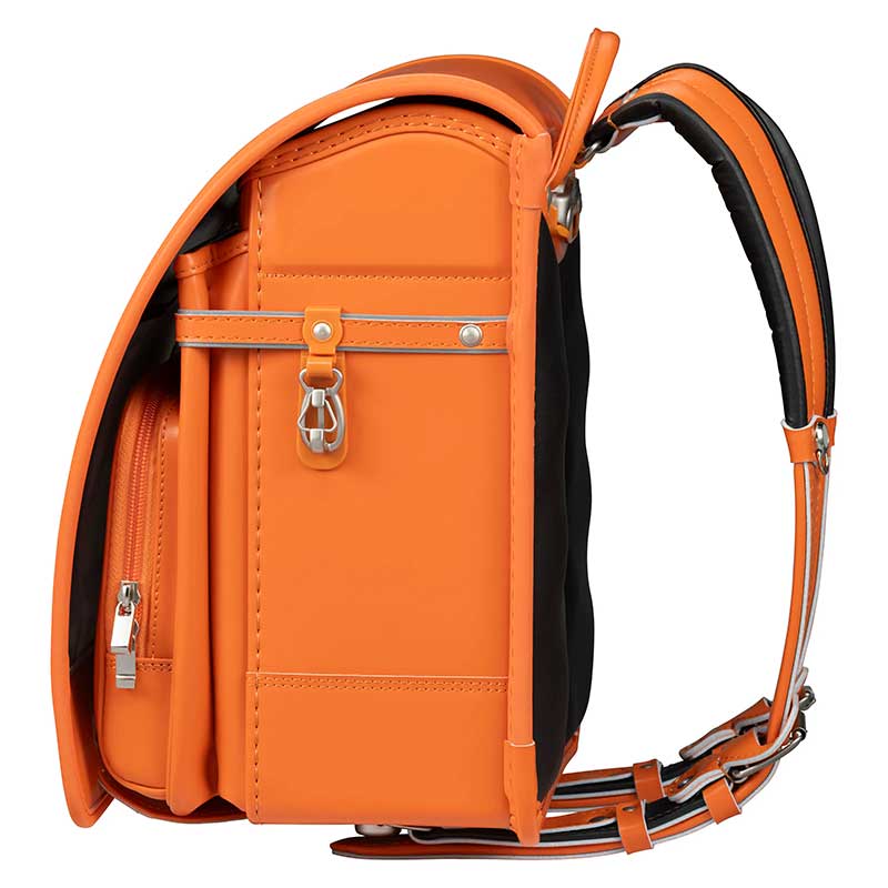 【3月1日販売開始】フィットちゃんランドセル タフボーイDX( オレンジ×オレンジ) 安ピカッタイプ＋楽ッション　