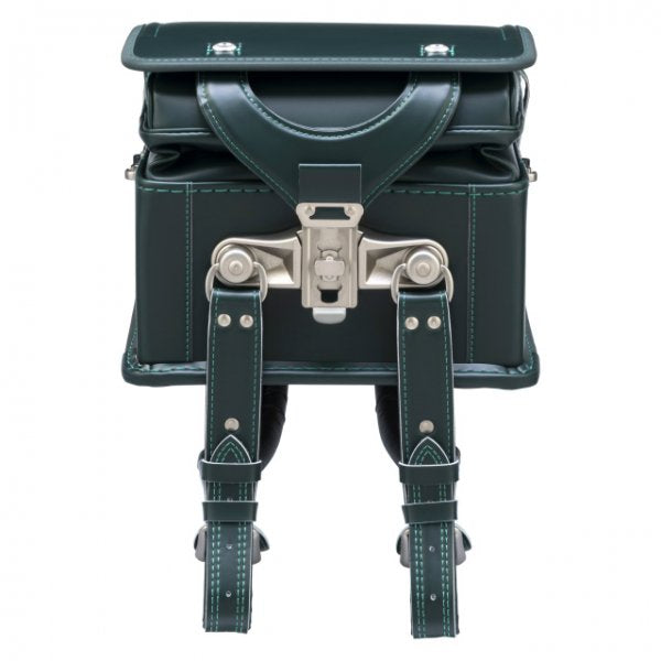 【3月1日販売開始】フィットちゃんランドセル タフボーイDX(グリーン×グリーン) 安ピカッタイプ＋楽ッション　