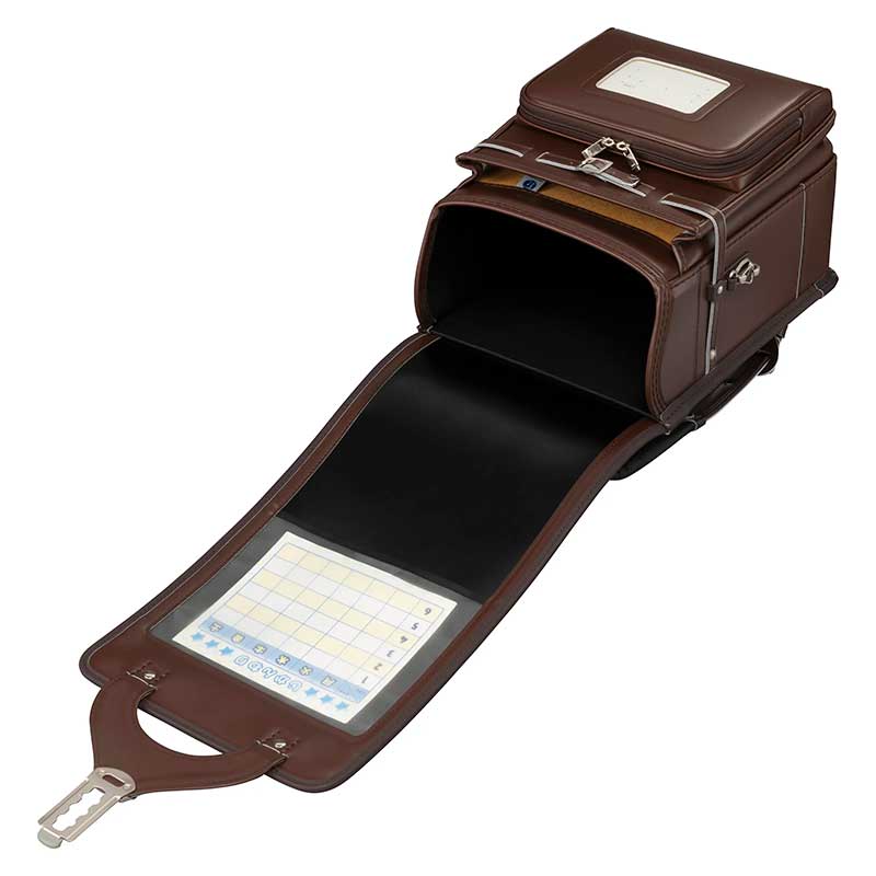 【3月1日販売開始】フィットちゃんランドセル タフボーイDX(ブラウン×チョコ) 安ピカッタイプ＋楽ッション　