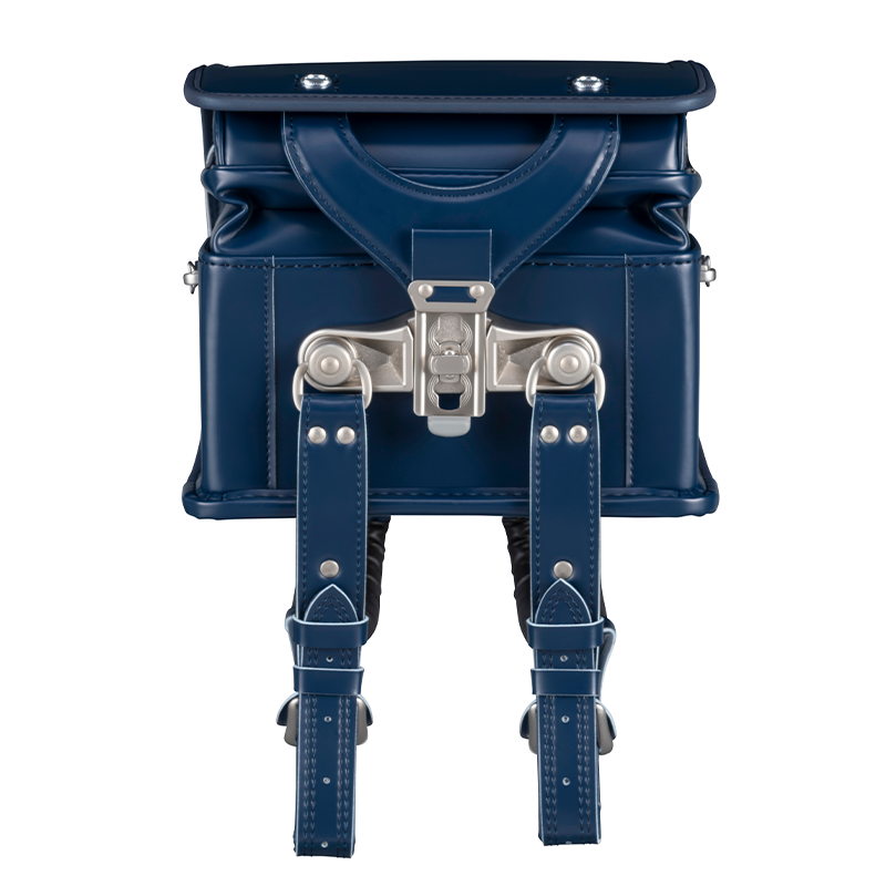 【3月1日販売開始】フィットちゃんランドセル タフボーイDX(ネイビーブルー×ネイビーブルー) 安ピカッタイプ＋楽ッション　