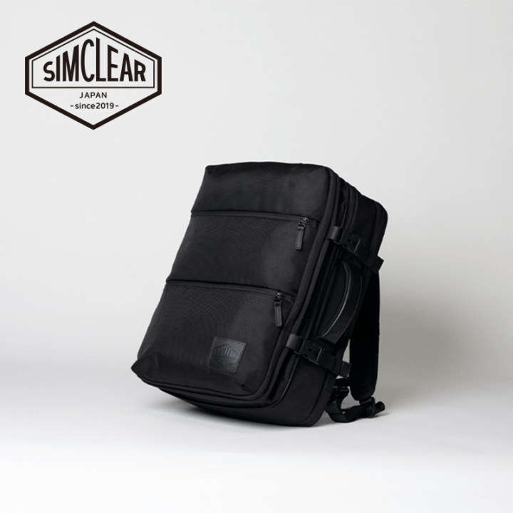SIMCLEAR（シムクリア）TSUNAGU BAG（ツナグバッグ）SQUARE（スクエア） Expandable 多機能ビジネスリュック　TSB13