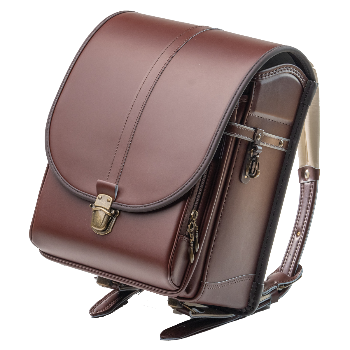 【3月1日販売開始】Oeuf＋ランドセル - Cocoa Brown（ココアブラウン×チョコ）