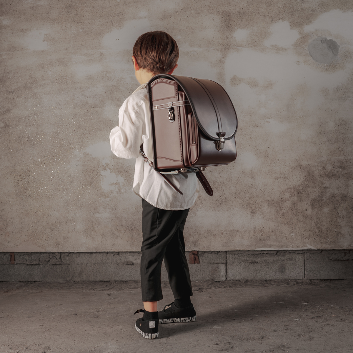 【3月1日販売開始】Oeuf＋ランドセル - Cocoa Brown（ココアブラウン×チョコ）
