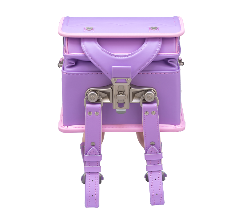 フィットちゃんランドセル あい・愛ティアラ(ラベンダー×ベビーピンク) 安ピカッタイプ＋楽ッション