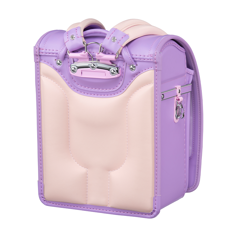 フィットちゃんランドセル フィットちゃんベーシックワイド(ラベンダー×ラベンダー) 安ピカッタイプ＋楽ッション