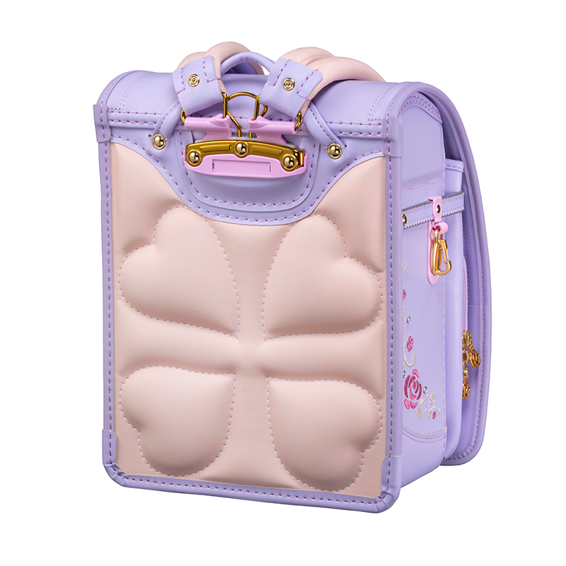 フィットちゃんランドセル ロイヤルローズ プルミエール (ペールラベンダー×ペールラベンダー) 安ピカッタイプ＋楽ッション
