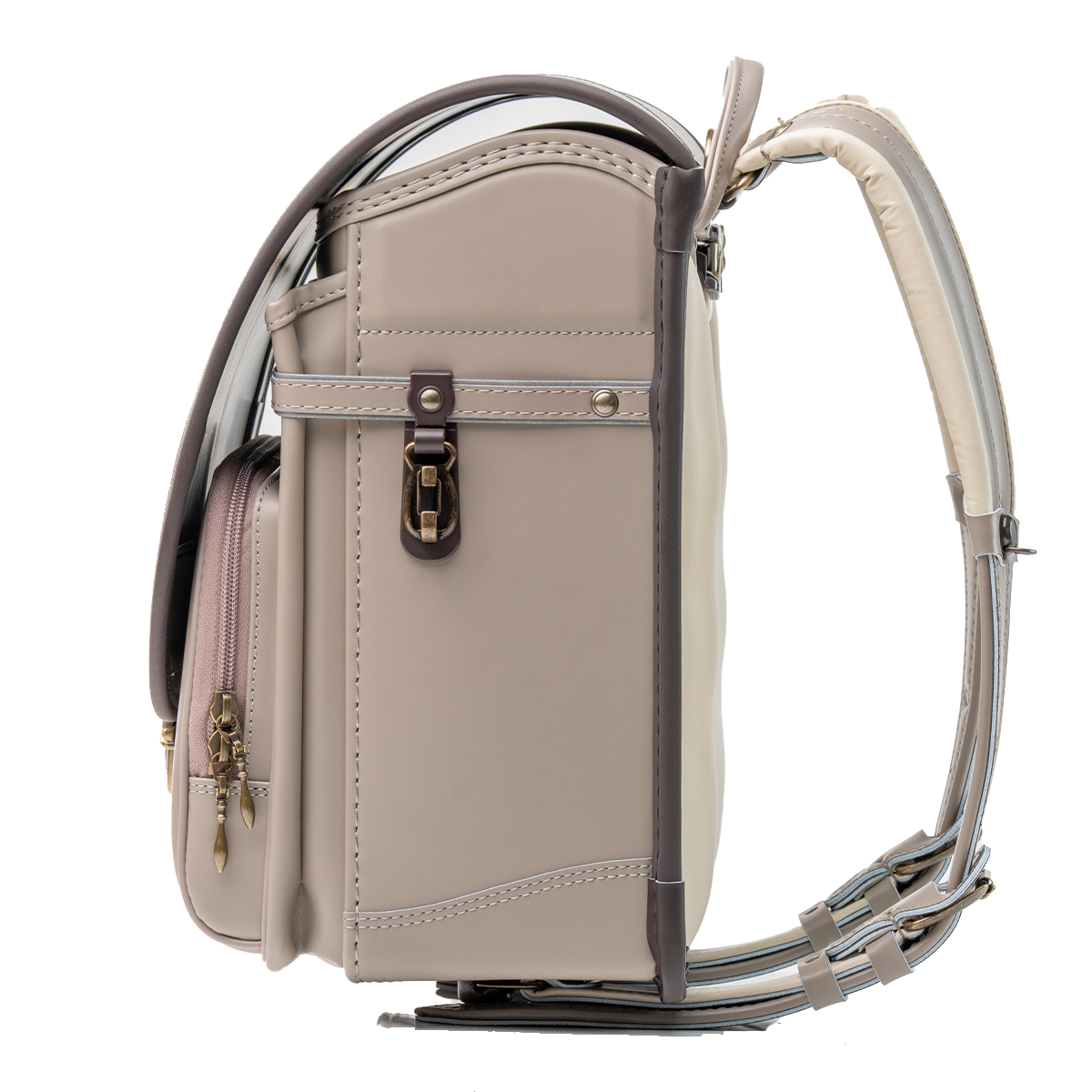 【3月1日販売開始】Oeuf＋ランドセル - Smoke Brown（スモークブラウン×チョコ）