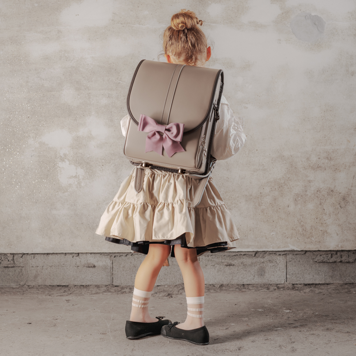 【3月1日販売開始】Oeuf＋ランドセル - Smoke Brown（スモークブラウン×チョコ）